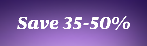 Save 30 to 50 percent